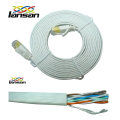 Cable de cobre lan cable de cable plano cat5e OEM disponible